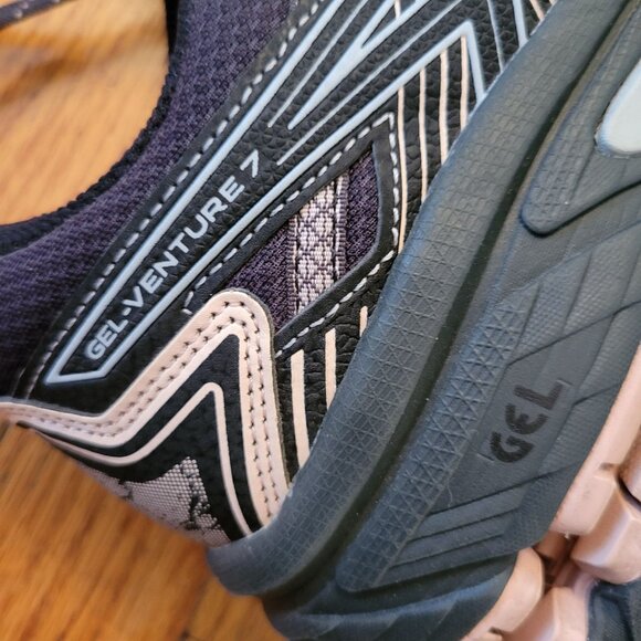 Asics Gel Venture 7 Running Shoes 9.5 Lightweight Trail Performance Durable - Picture 4 of 8